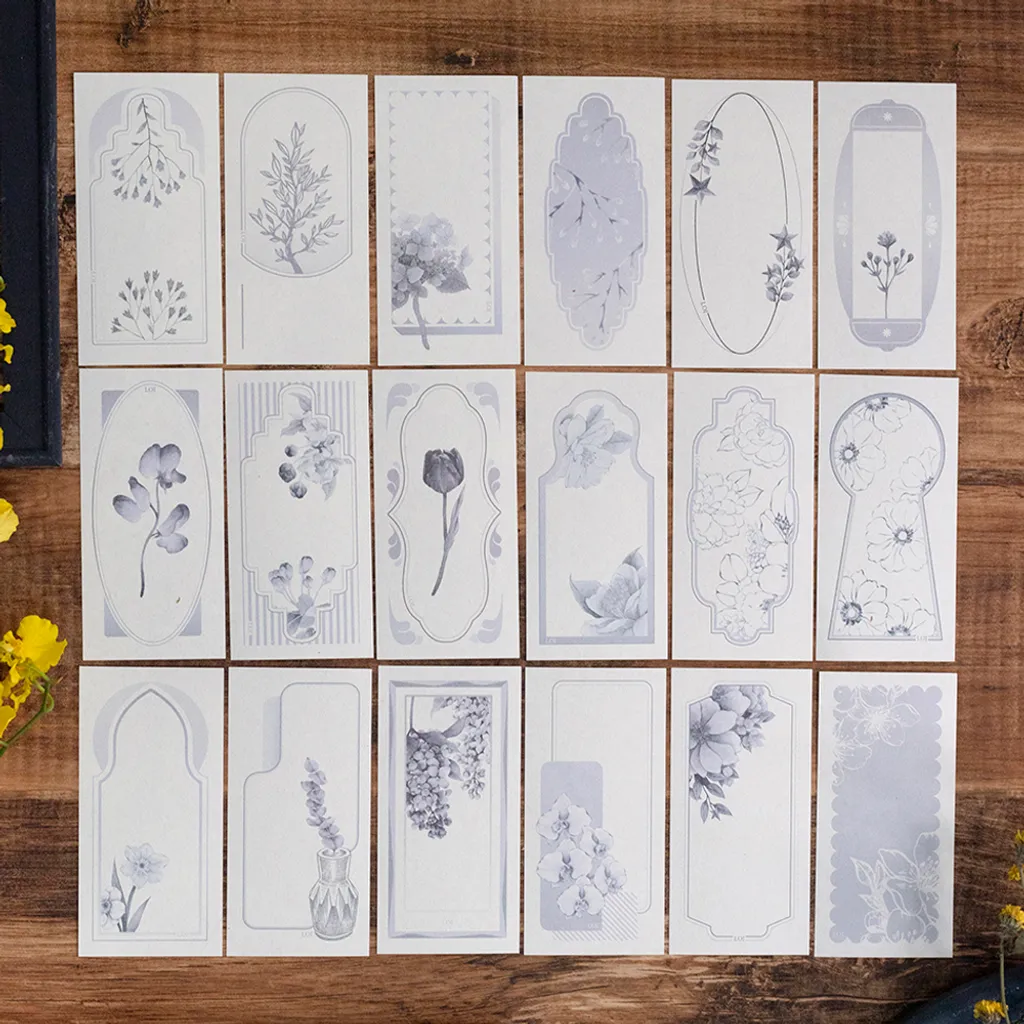 Loi Design | Papeles Decorativos Flower Collection Navy Blue - Image 2