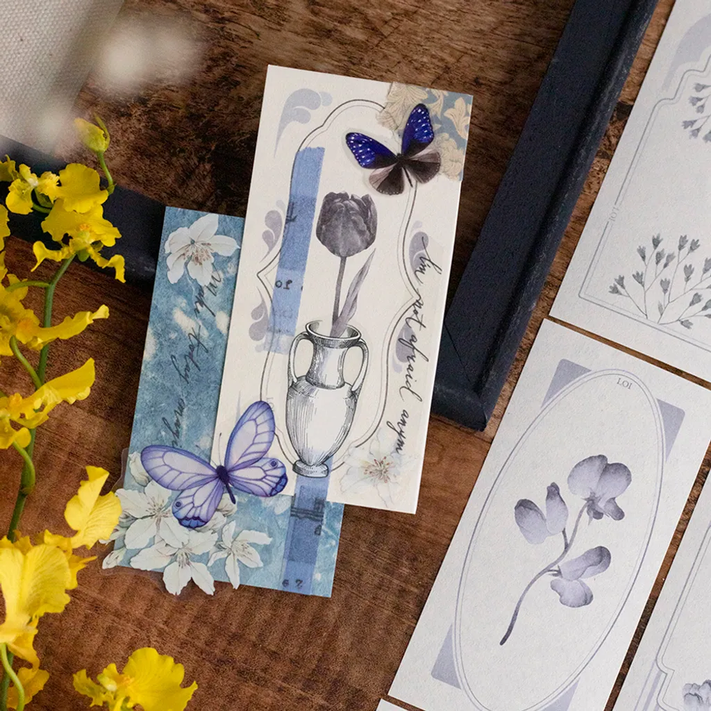 Loi Design | Papeles Decorativos Flower Collection Navy Blue - Image 7