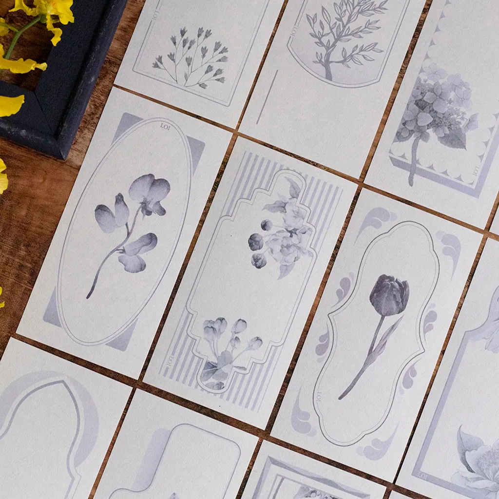 Loi Design | Papeles Decorativos Flower Collection Navy Blue - Image 8