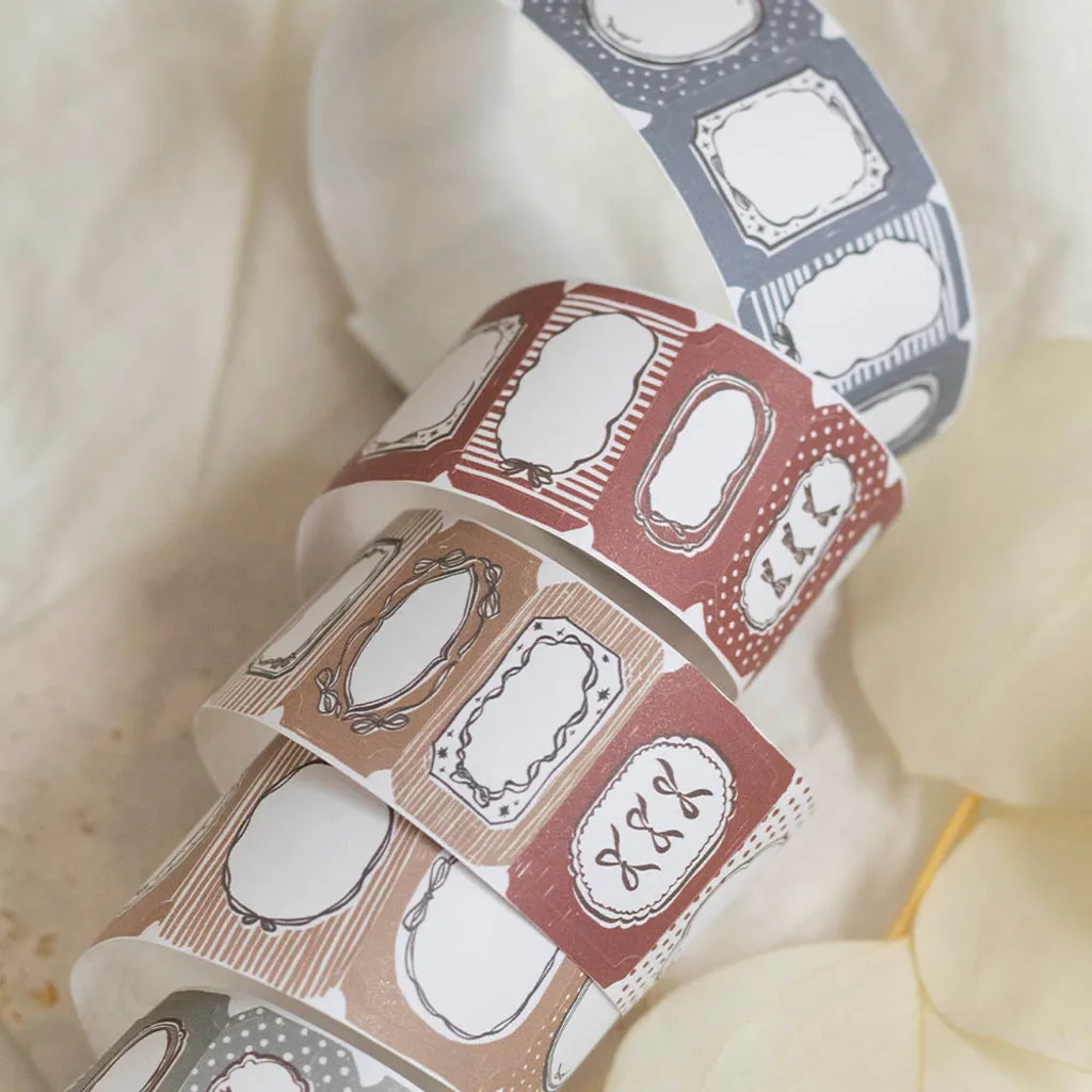 Loi Design | Pegatinas en Rollo French Bow Die-Cut Paper Tape - Image 11