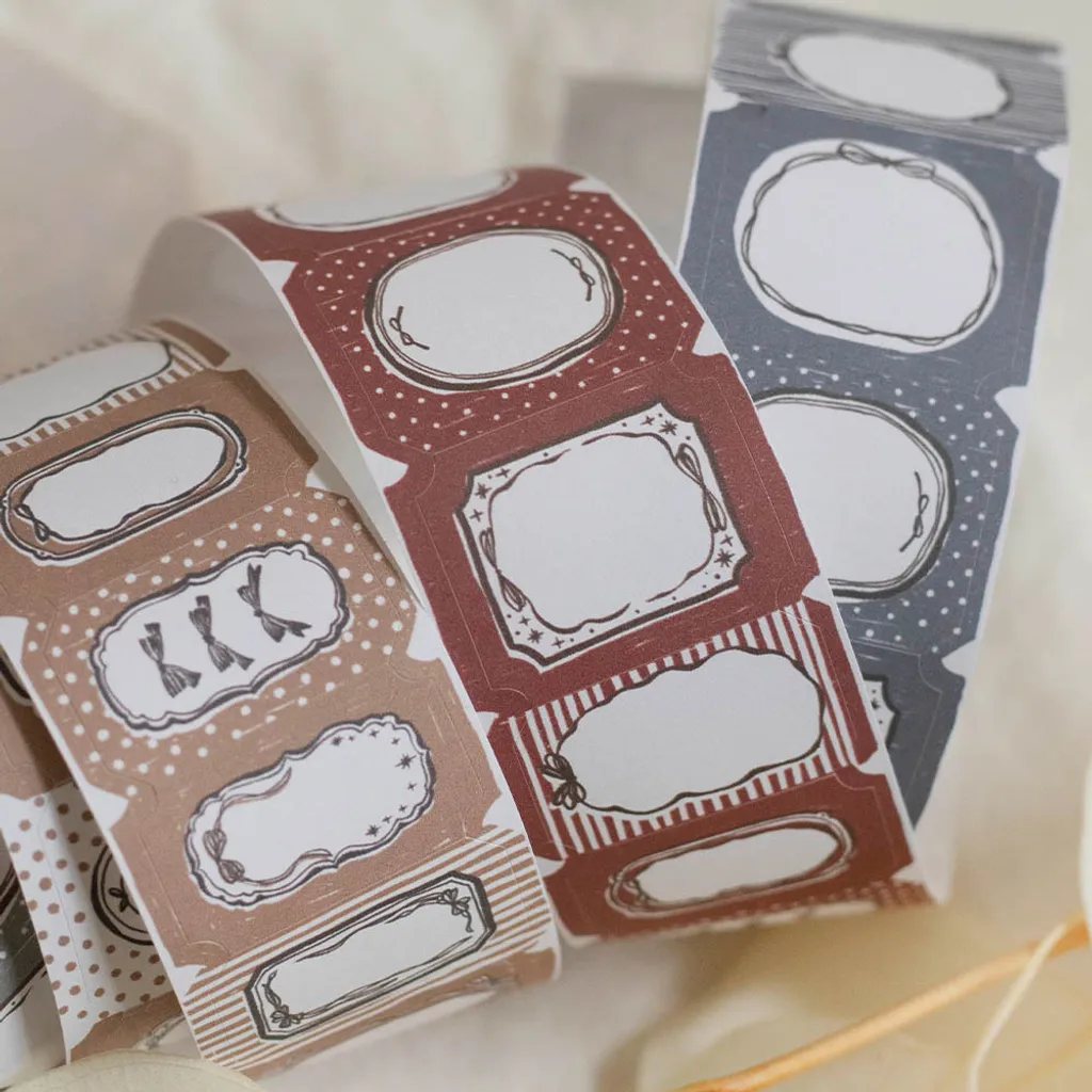 Loi Design | Pegatinas en Rollo French Bow Die-Cut Paper Tape - Image 4