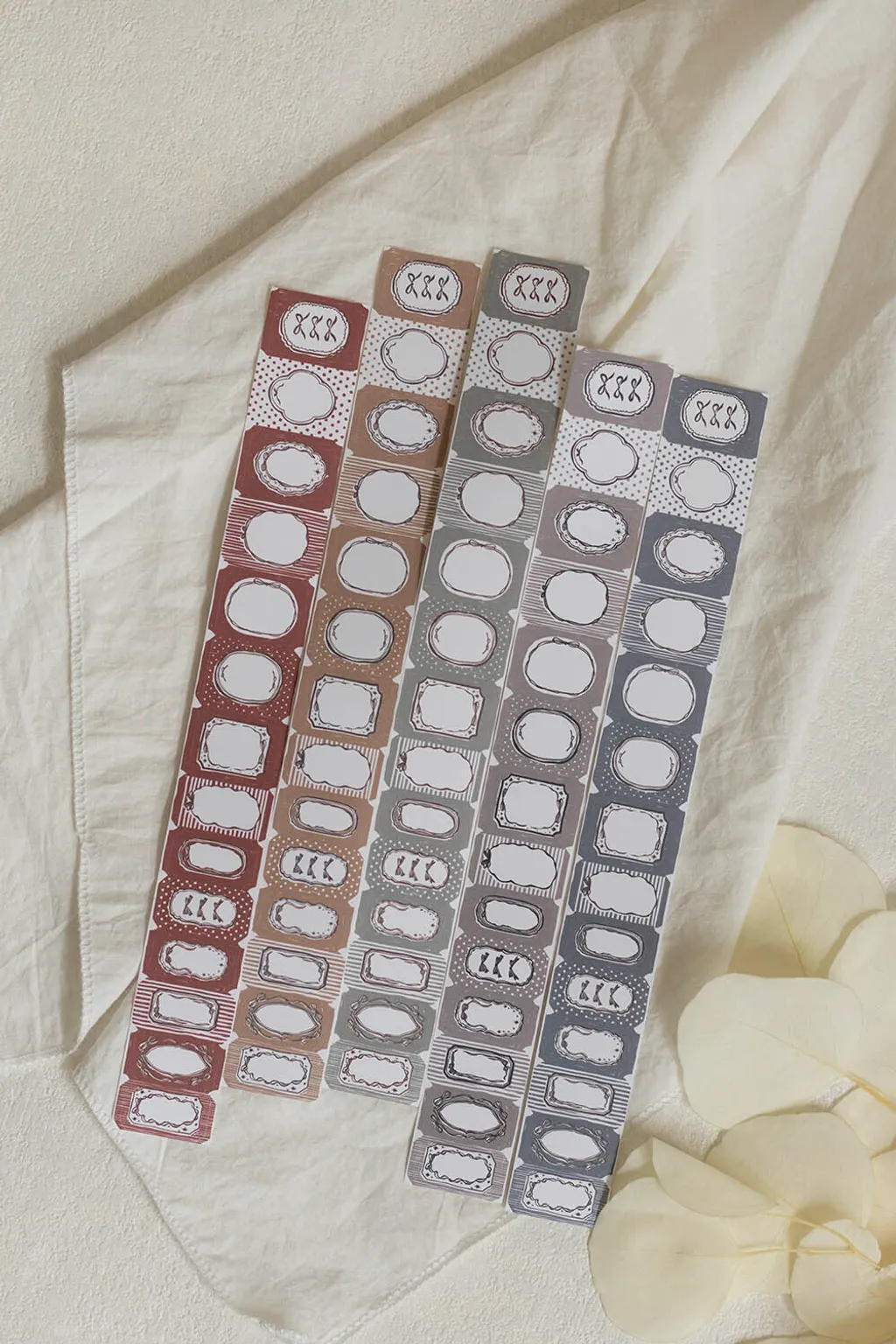 Loi Design | Pegatinas en Rollo French Bow Die-Cut Paper Tape - Image 6