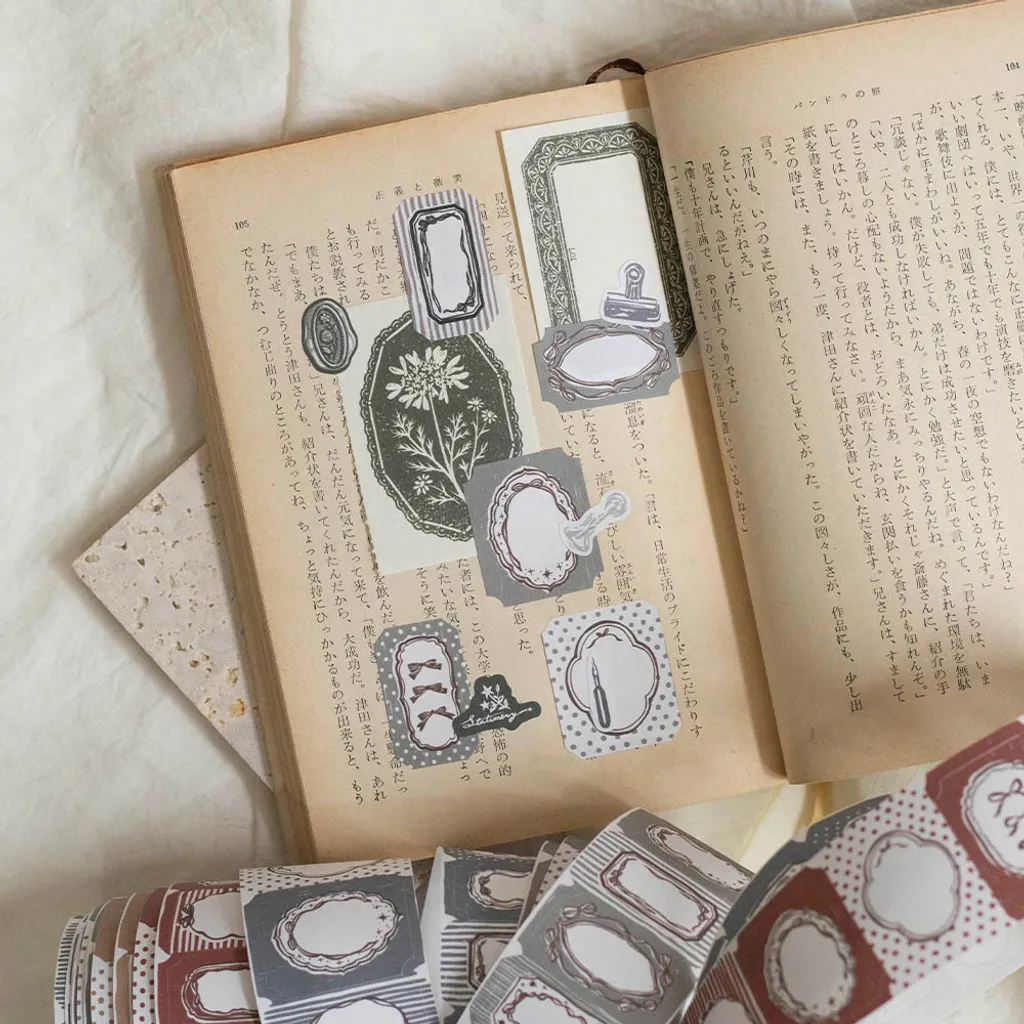 Loi Design | Pegatinas en Rollo French Bow Die-Cut Paper Tape - Image 9