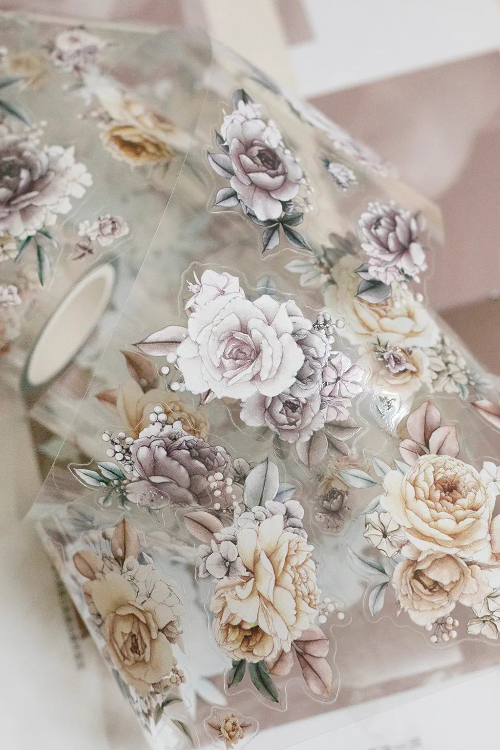 Loi Design | Pegatinas en Rollo The Amber Bloom Die-Cut PET Tape - Image 6