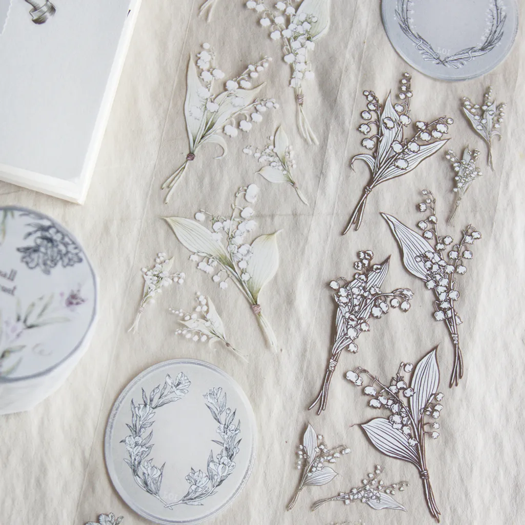 Loi Design | Small Bouquet Clear PET Tape - Image 2