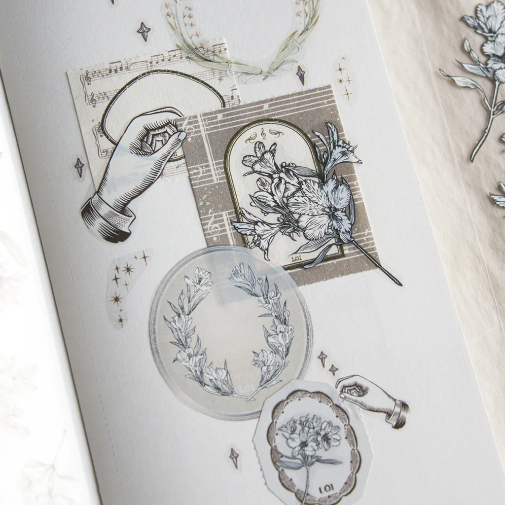 Loi Design | Small Bouquet Clear PET Tape - Image 4