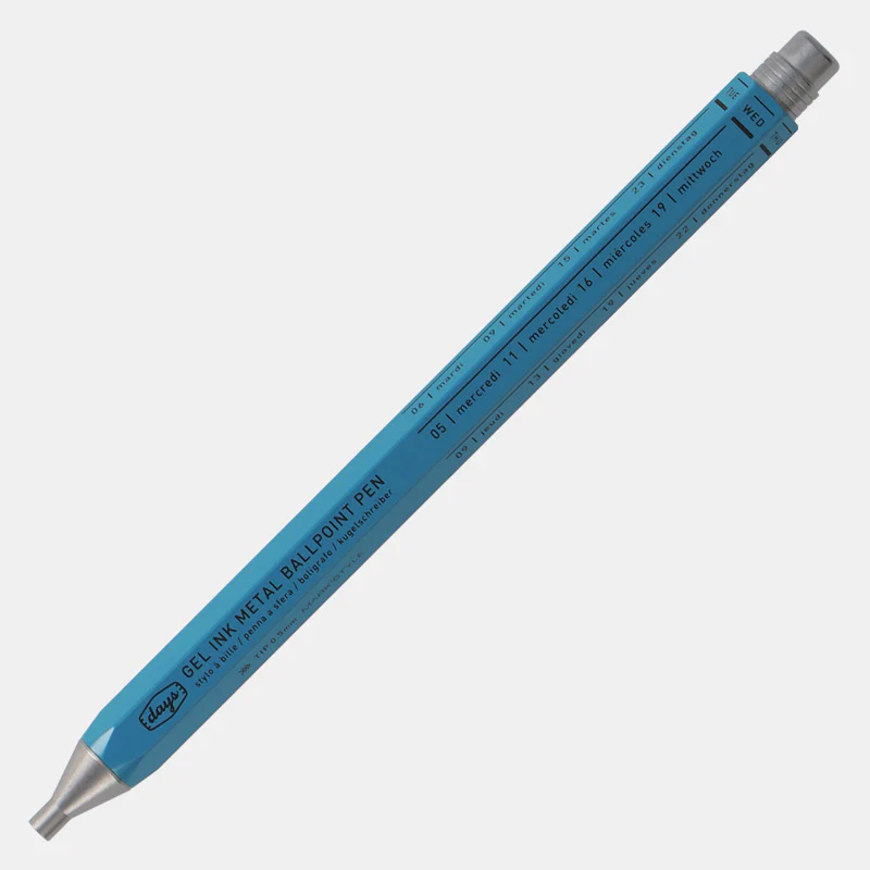 Mark's | Bolígrafo Days Gel Metal Azul
