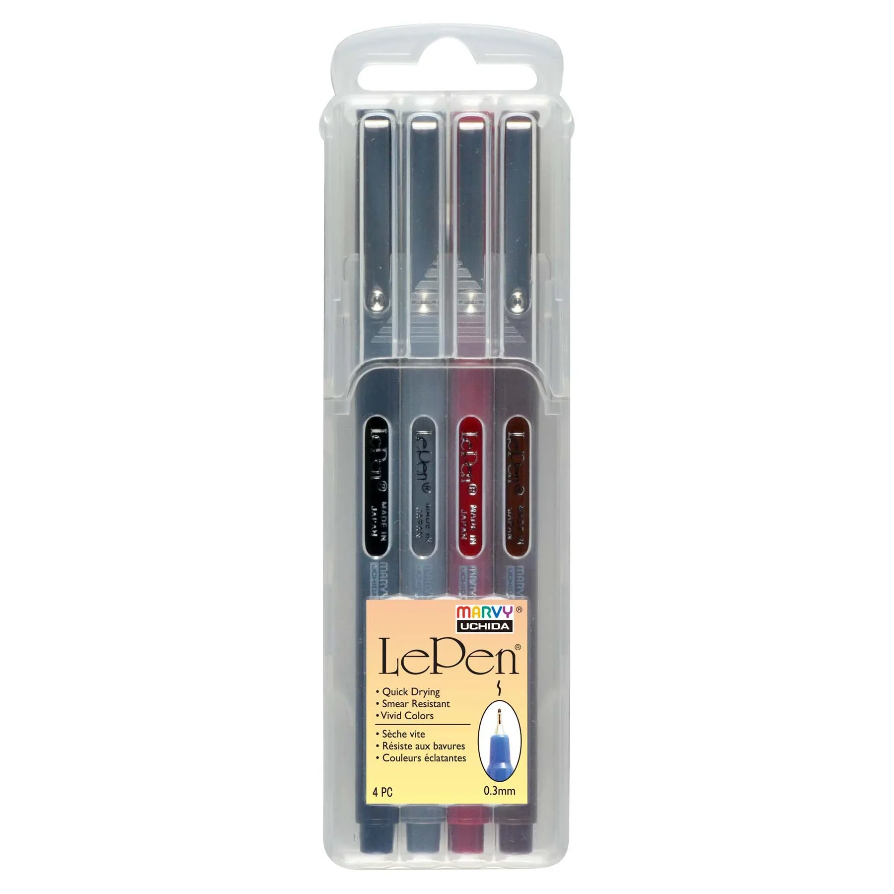 Marvy Uchida | Set de Bolígrafos Le Pen Dark (4pc)