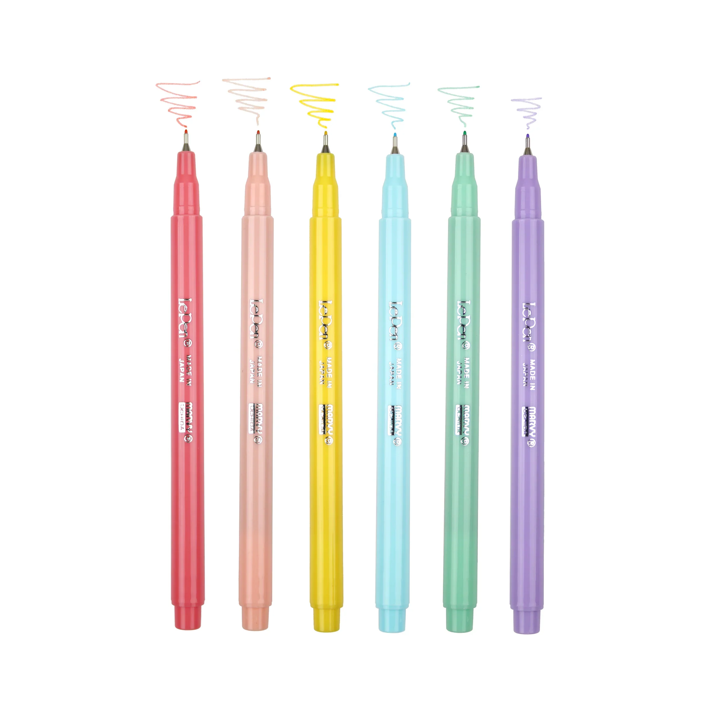 Marvy Uchida | Set de Bolígrafos Le Pen Pastel (6pc) - Image 4