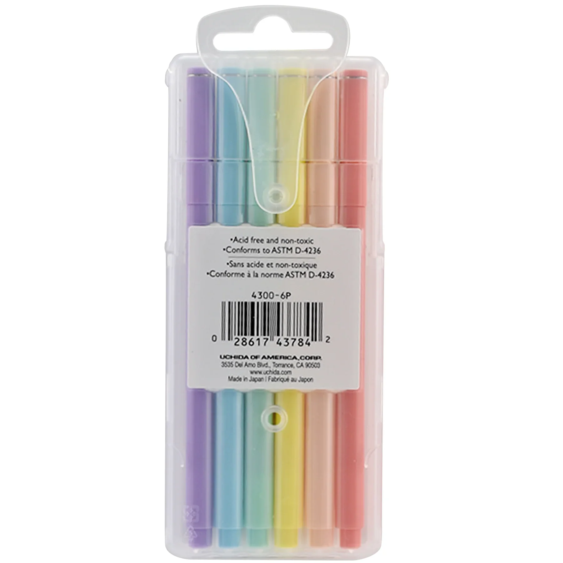 Marvy Uchida | Set de Bolígrafos Le Pen Pastel (6pc) - Image 5