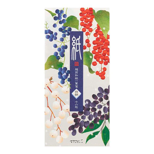 Midori | Bloc de Notas Vertical Four Winter Fruit