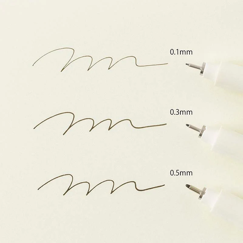 Midori | Bolígrafo Calibrado MD Drawing Pen 0.5mm Black - Image 5
