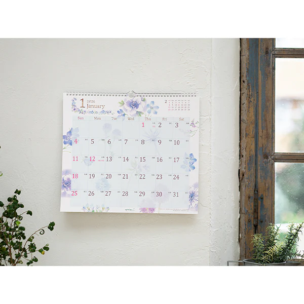 Midori | Calendario de Pared L 2026 Country time Flower - Image 5