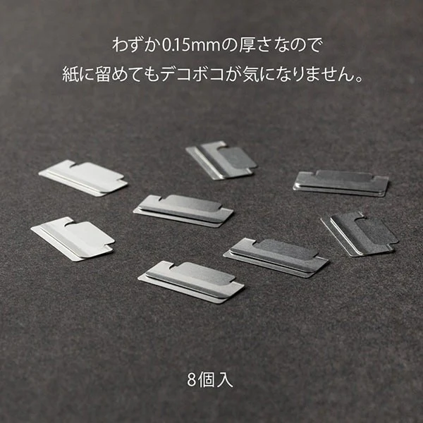 Midori | Clips Marcapáginas Chiratto Silver - Image 4