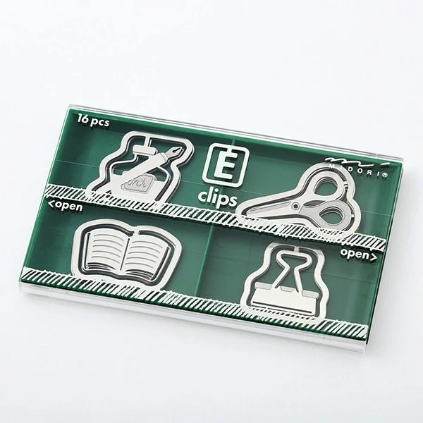Midori | Clips Metálicos Etching Papelería - Image 4
