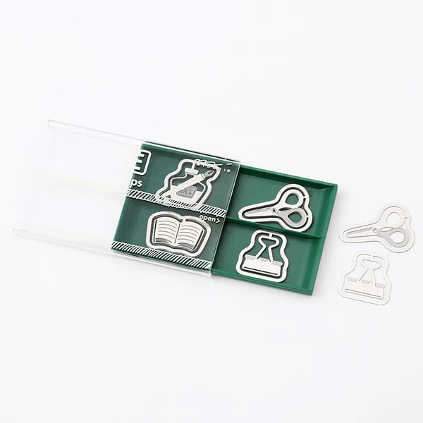 Midori | Clips Metálicos Etching Papelería - Image 5