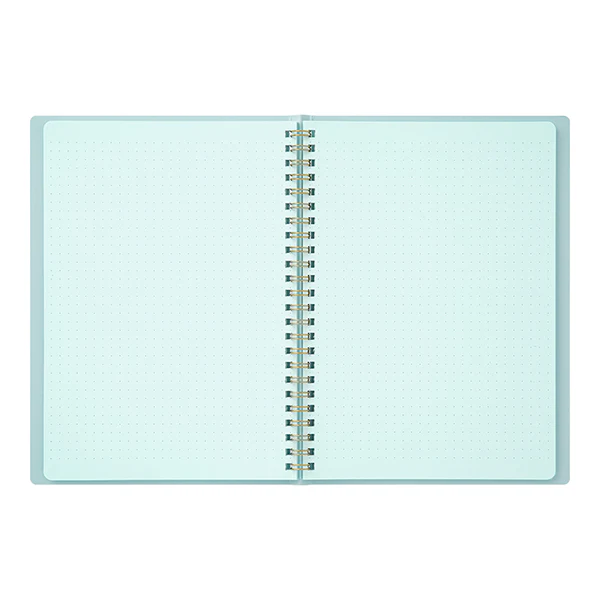 Midori | Cuaderno Anillas Color A5 Puntos Blue - Image 3