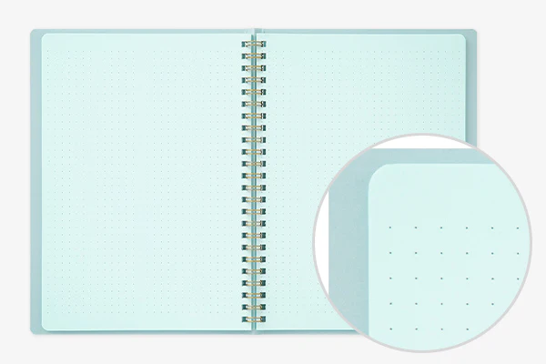 Midori | Cuaderno Anillas Color A5 Puntos Blue - Image 7