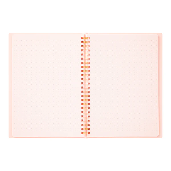 Midori | Cuaderno Anillas Color A5 Puntos Pink - Image 3