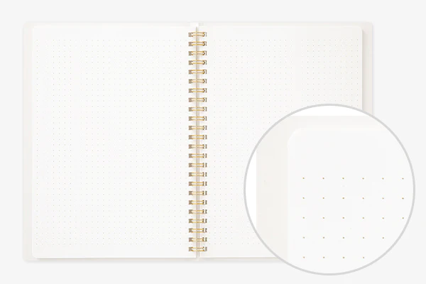 Midori | Cuaderno Anillas Color A5 Puntos White - Image 7