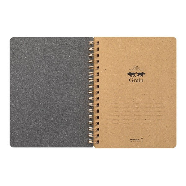 Midori | Cuaderno de Anillas WM Grain B6 Marrón - Image 4