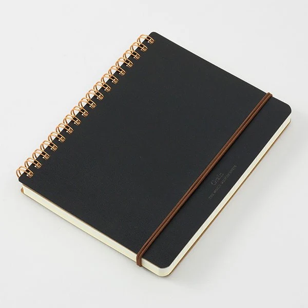 Midori | Cuaderno de Anillas WM Grain B6 Negro - Image 3