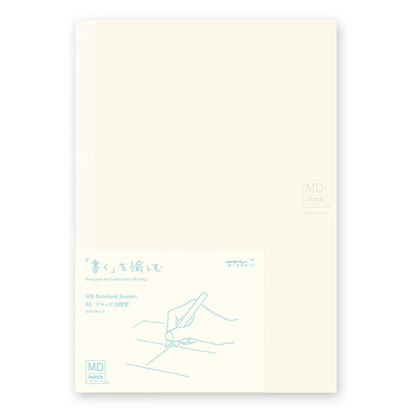 Midori | Cuaderno MD Midori Journal A5 Cuadros con Bloques
