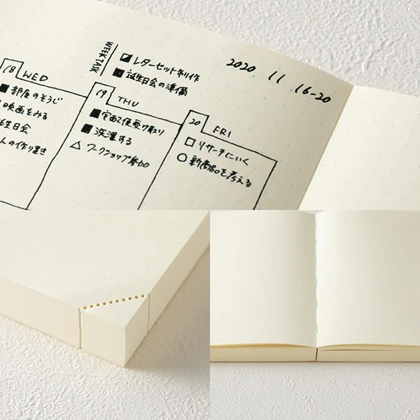 Midori | Cuaderno MD Midori Notebook A5 Puntos Codex 1Día 1Página - Image 6