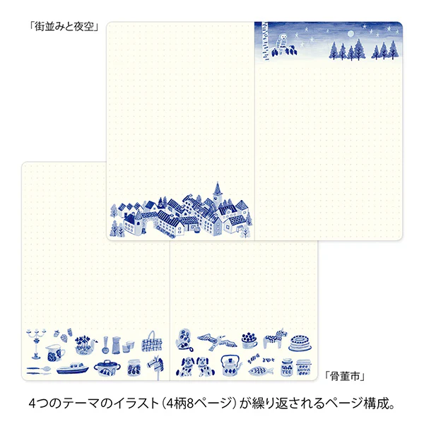 Midori | Cuaderno Yuru Log B6 Blue Nordic - Image 5