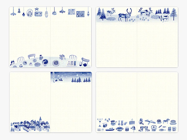 Midori | Cuaderno Yuru Log B6 Blue Nordic - Image 8