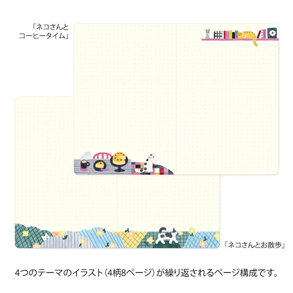 Midori | Cuaderno Yuru Log B6 Cat - Image 4