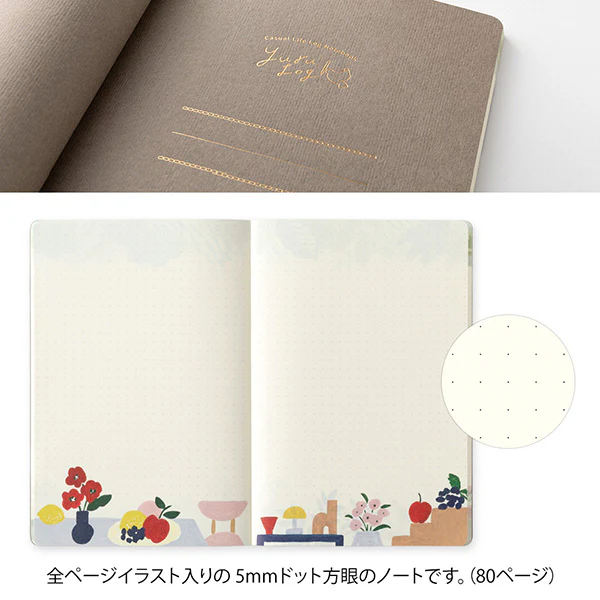 Midori | Cuaderno Yuru Log B6 Motif Textile - Image 4