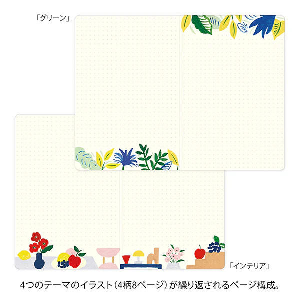 Midori | Cuaderno Yuru Log B6 Motif Textile - Image 5