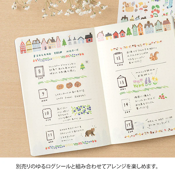 Midori | Cuaderno Yuru Log B6 Scandinavia - Image 4