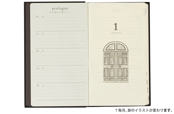 Midori | Diario Midori de 5 Años Gate Black - Image 10