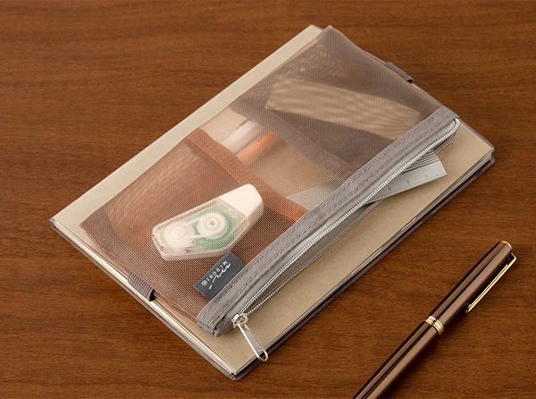 Midori | Estuche Book Band B6 - A5 de Malla Brown - Image 8