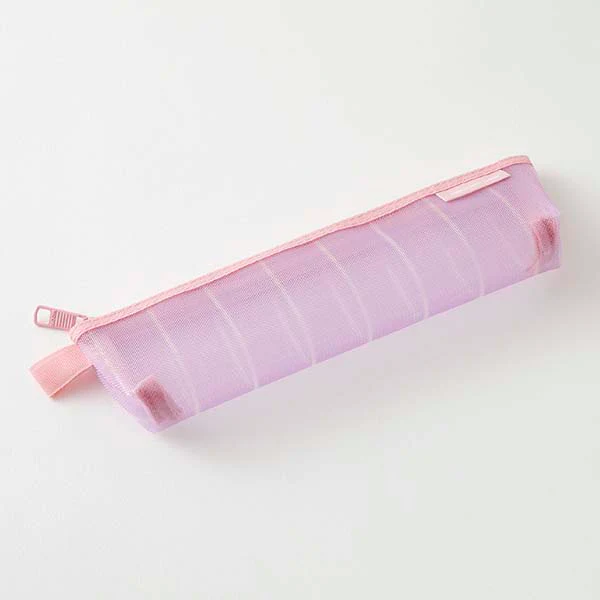 Midori | Estuche de Malla Pen Case Stripe Purple - Image 2
