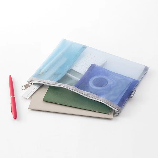 Midori | Estuche de Malla Pen & Tools Azul - Image 2
