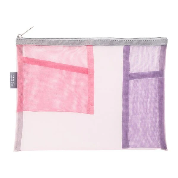 Midori | Estuche de Malla Pen & Tools Rosa - Image 3