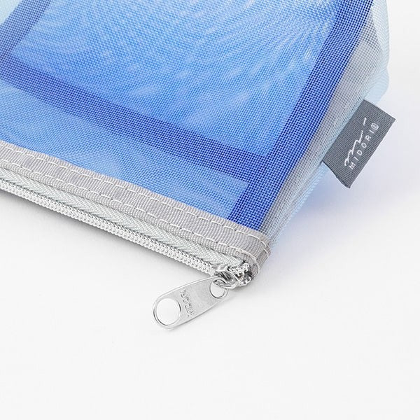 Midori | Estuche Gusset de Malla Pen & Tools Azul - Image 5