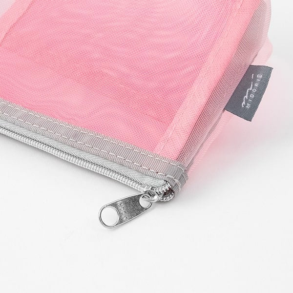 Midori | Estuche Gusset de Malla Pen & Tools Rosa - Image 5