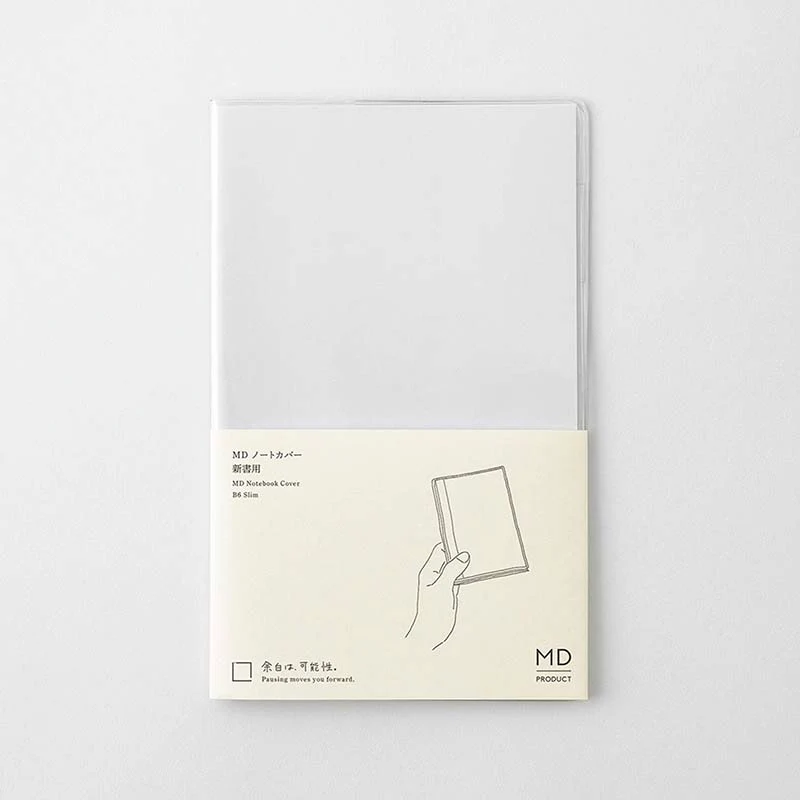 Midori | Funda de Plástico Transparente para Cuadernos MD Midori B6 Slim - Image 7