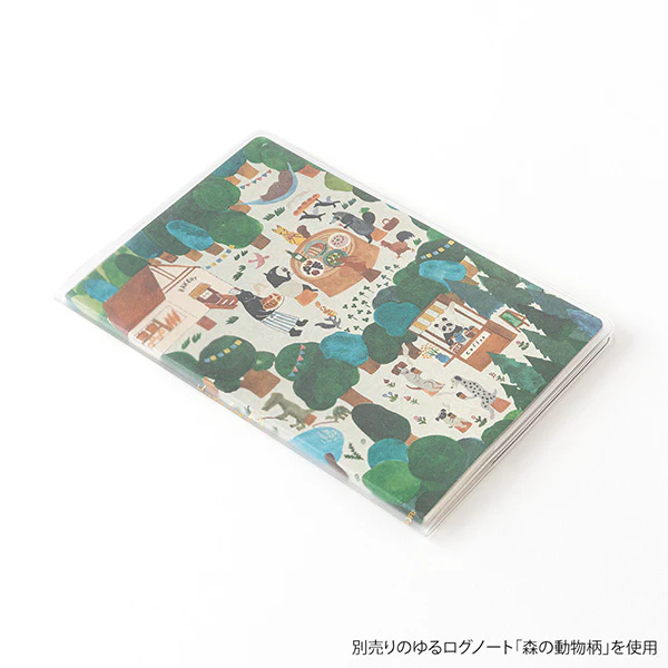 Midori | Funda de Plástico Transparente para Cuadernos Yuru Log B6 - Image 5