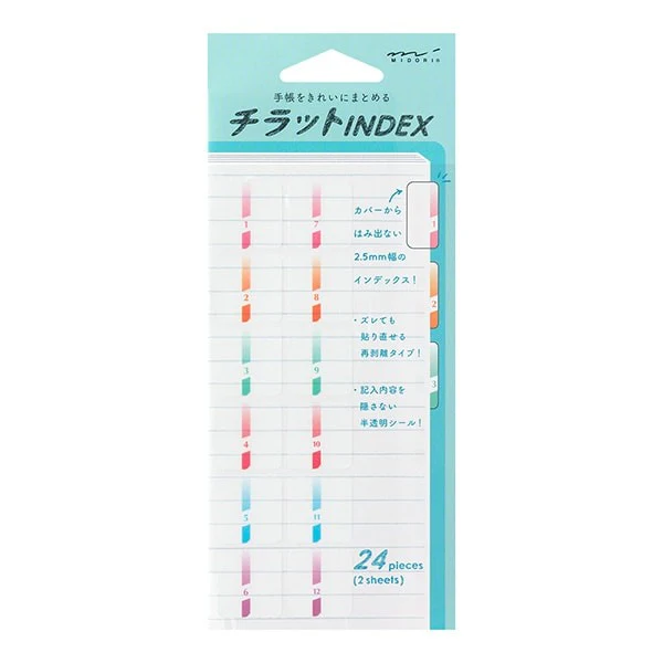 Midori | Marcapáginas Chiratto Number