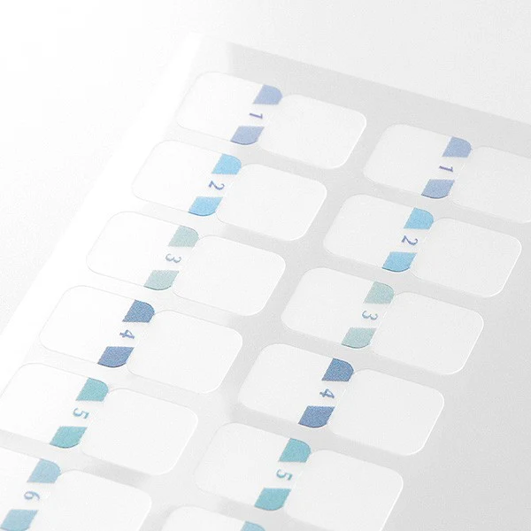 Midori | Marcapáginas Chiratto Number Blue - Image 4