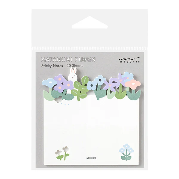 Midori | Notas Adhesivas Die Cutting Flower Garden