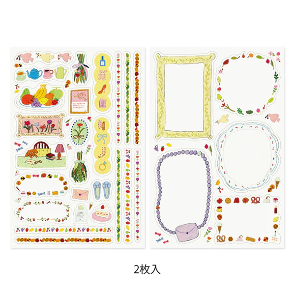 Midori | Pegatinas Yuru Log My Life (2pc) - Image 2