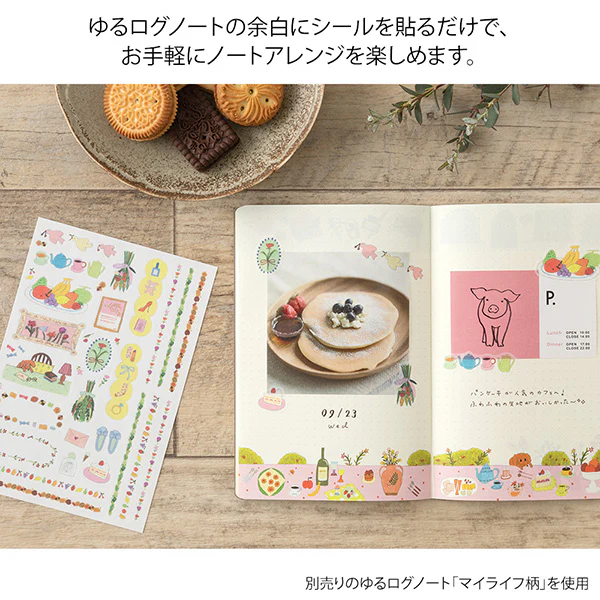 Midori | Pegatinas Yuru Log My Life (2pc) - Image 4