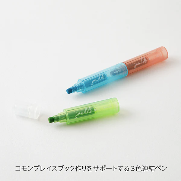 Midori | Rotulador Multicolor Connecting Pen Join Dots Bright - Image 4