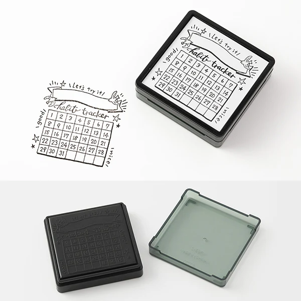 Midori | Sello Entintado Habit Tracker - Image 3